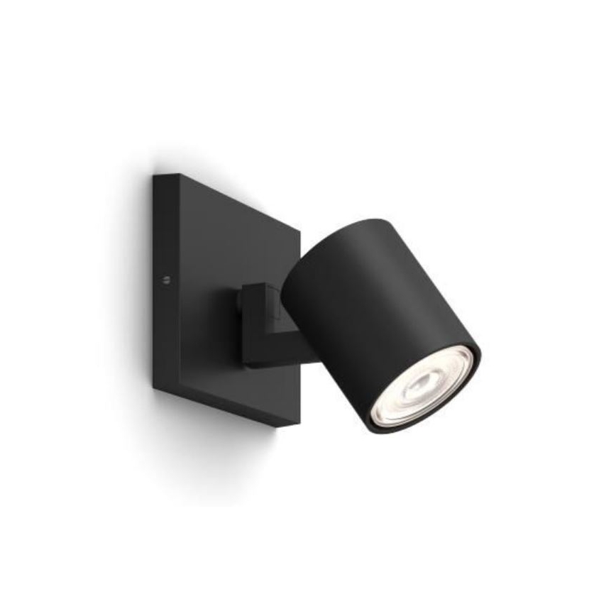 Philips - spot LED RGBW reglabil RUNNER 1xGU10/6,5W/230V 2700-6500K negru