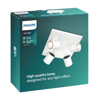 Philips - LED RGBW Lampă spot dimabilă RUNNER 4xGU10/6,5W/230V 2700-6500K albă
