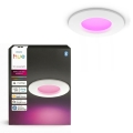 Philips - Spot LED RGBW dimerizabil încastrat pentru baie Hue SLIM LED/8,3W/230V 1000-20000K alb IP44