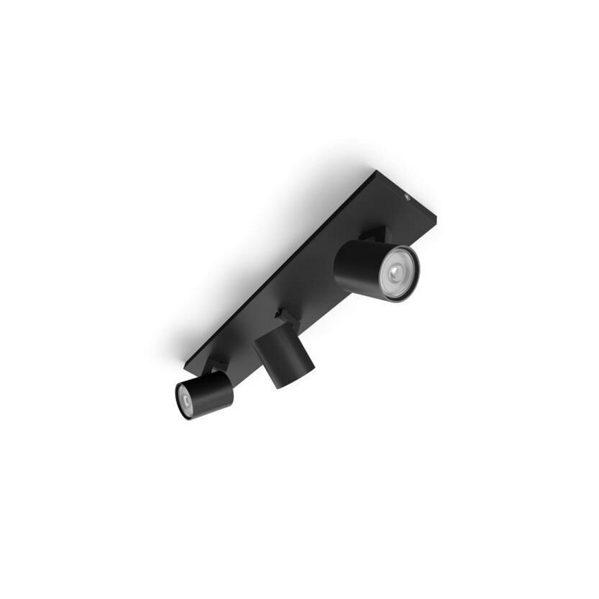 Philips - Spot LED RGBW dimmabil RUNNER 3xGU10/6,5W/230V 2700-6500K negru