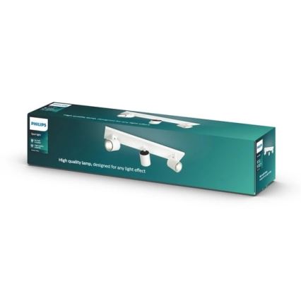 Philips - Spot LED RGBW dimerizabil RUNNER 3xGU10/6,5W/230V 2700-6500K alb