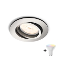 Philips - Spot LED RGBW reglabil încastrat DONEGAL 1xGU10/4,8W/230V + telecomandă