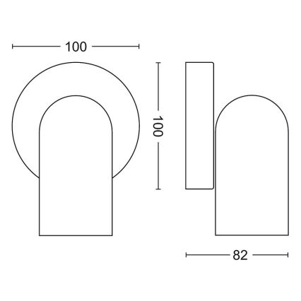 Philips - Spot LED RGBW dimabil PONGEE, 1x GU10, 4,8 W, 230 V, 3000 K, alb + telecomandă