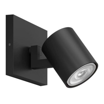 Philips - spot LED RGBW reglabil RUNNER 1xGU10/6,5W/230V 2700-6500K negru