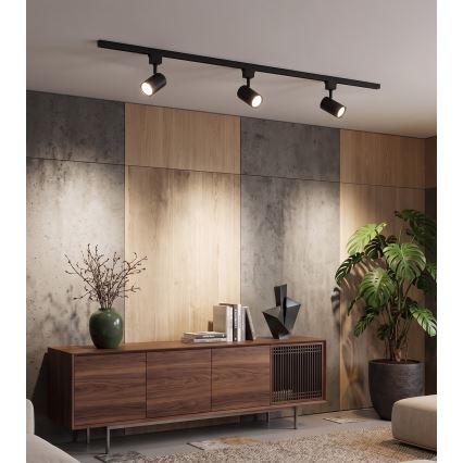 Philips - Spot pentru șină EASYLINK 3xGU10/7W/230V 1m negru