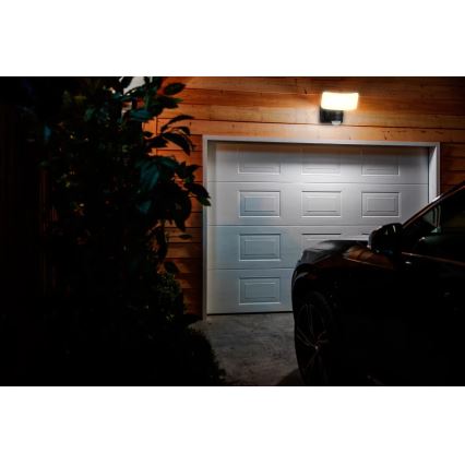 Philips - Lampă solară de perete cu LED, senzor de mișcare și crepuscul TYLUS LED/6W/3,7V 2600 mAh 3000K IP44