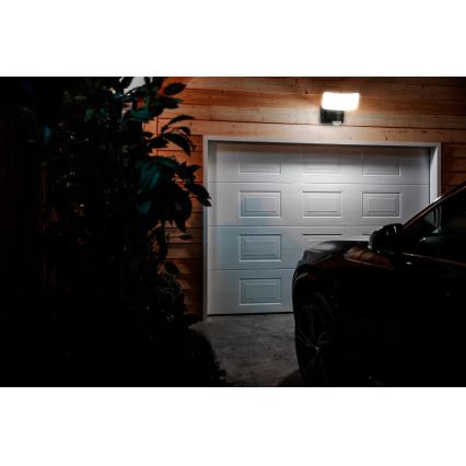 Philips - Lampă solară de perete cu LED, senzor de mișcare și crepuscul TYLUS LED/6W/3,7V 2600 mAh 5000K IP44