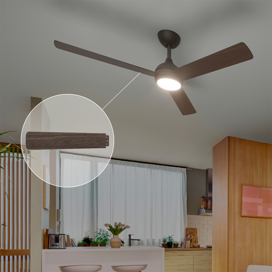Philips - Ventilator de tavan LED dimabil CIVX LED/24W/230V + telecomandă