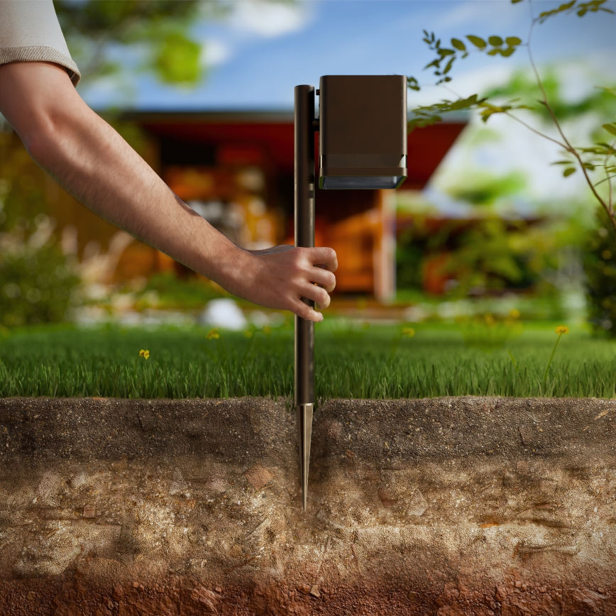 Philips - Lampă solară LED VIRONA LED/1,8W/3,7V 2600 mAh 2700K IP44