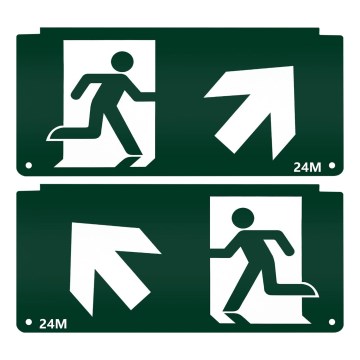 Pictogramă pentru iluminatul de urgență 16,2x32,7 cm