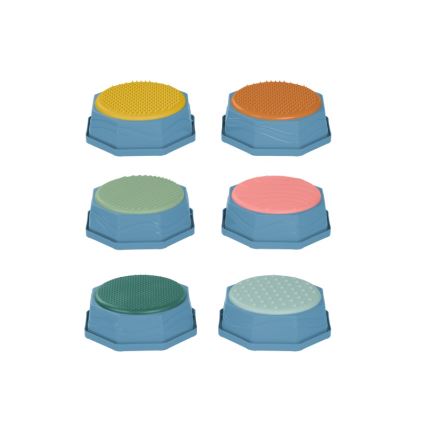 Pietre de echilibru pentru copii B-Toys BALANCE & HOP 6 buc.