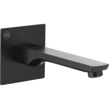 Pipă pentru instalare ascunsă KFA Armatura 836-002-81 MOKAIT alamă/negru mat