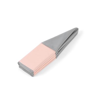 Piscină cu bile pentru copii d. 80 cm roz/gri