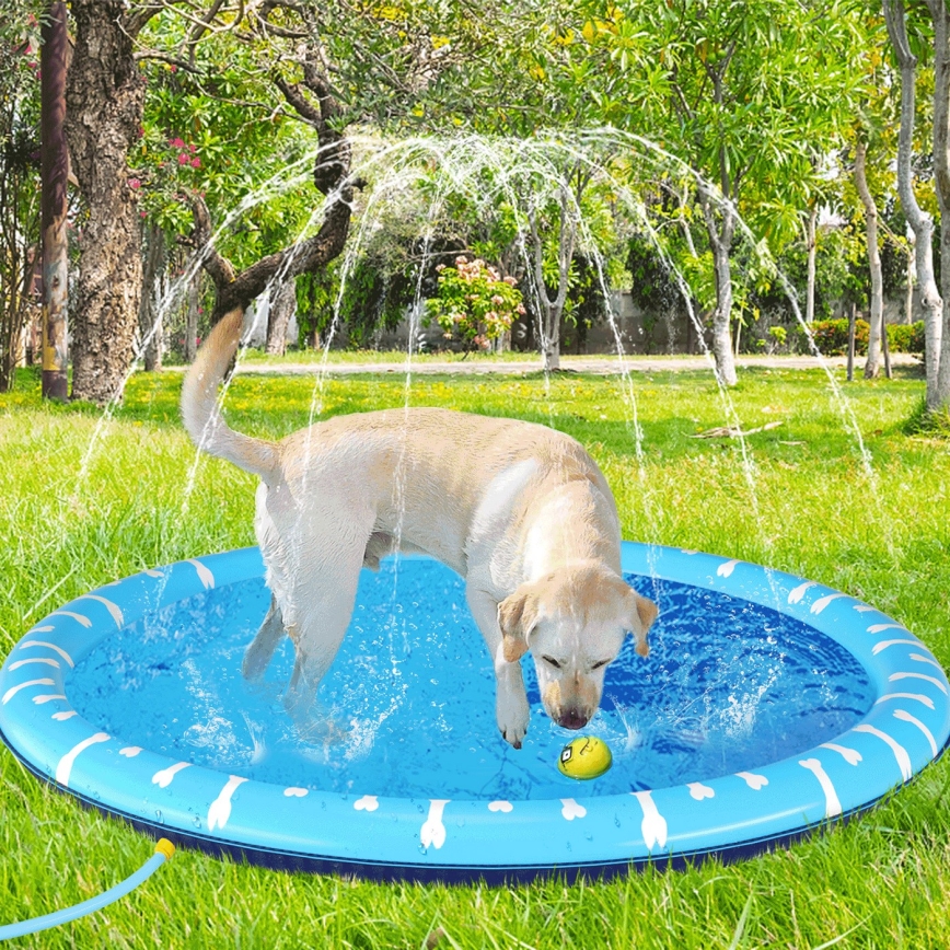 Piscină pentru câini cu fântână de apă Nobleza d. 1,7m
