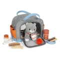Pisică de pluș cu set de îngrijire Small Foot