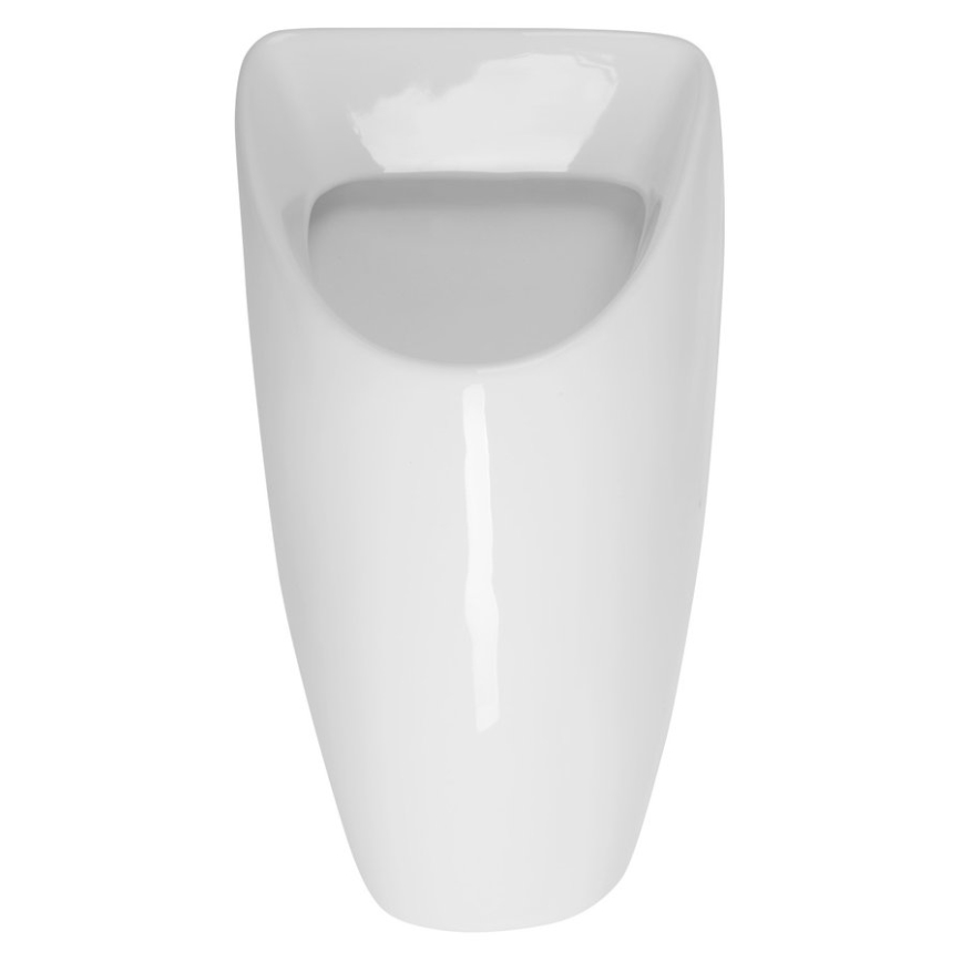 Pisoar Bruckner SCHWARN alimentare posterioară, evacuare posterioară, ceramică/alb