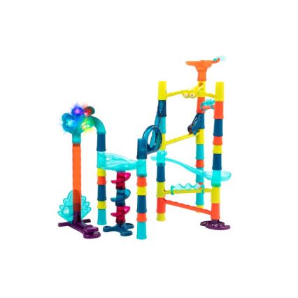 Pistă pentru bile de sticlă B-Toys MARBLE Deluxe 3xAG13