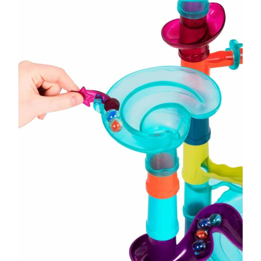 Pistă pentru bile de sticlă B-Toys MARBLE