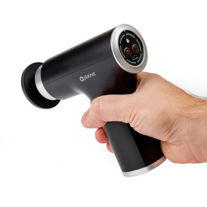 Pistolă de masaj reîncărcabilă cu 9 capete, 25W/5V, 1200 mAh