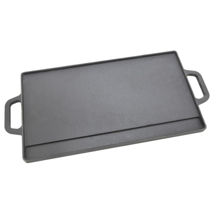 Placă de grătar cu două fețe 50x23 cm