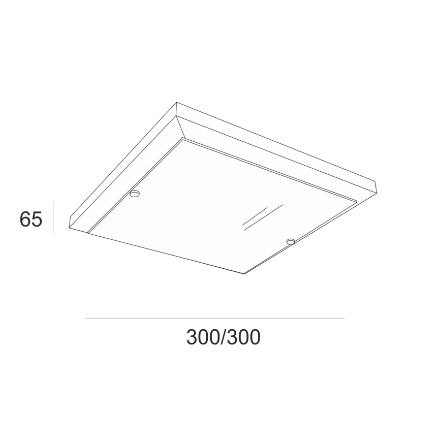 Lustr de tavan 1xE27/60W/230V pin