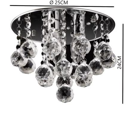 Lustr de tavan 3xE14/60W/230V