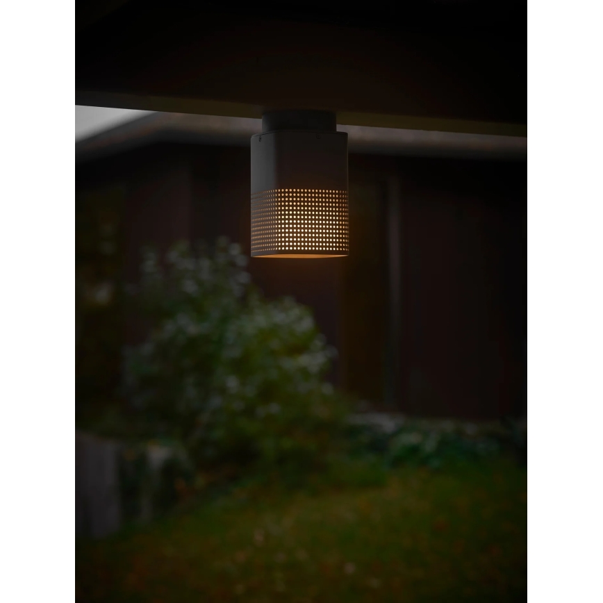 Plafonier exterior SIDARA 1xE27/15W/230V IP54 antracit - Nordlux