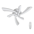 Plafonier LED cu funcție de reglare a intensității FLORANCE 2xLED/30W/230V + telecomandă