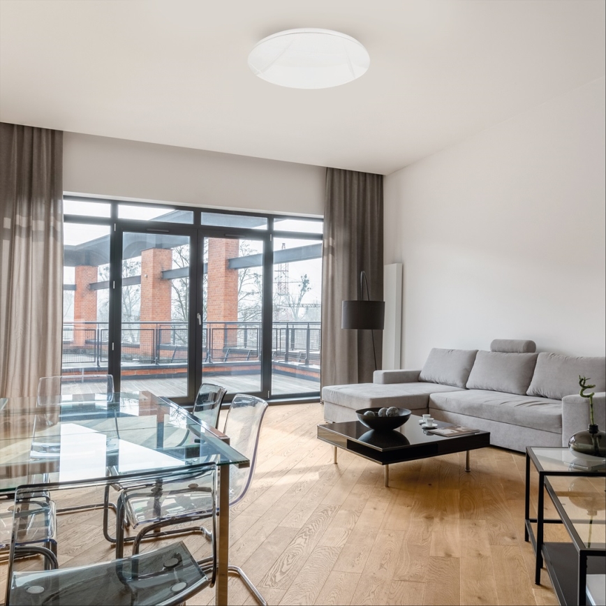 Plafonier LED dimabil ALLISTER LED/50W/230V 3000-6000K cu telecomandă