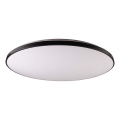 Plafonier LED dimabil KERN LED/80W/230V 3000-6000K diametru 80 cm negru + telecomandă