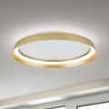 Plafonier LED dimabil MANTA LED/38W/230V 2700/3000/4000K diametru 45 cm, auriu
