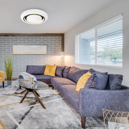 Plafonier LED dimabil MEGAN LED/48W/230V 3000-6000K cu telecomandă