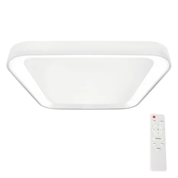 Plafonier LED dimabil QUADRO LED/38W/230V 3000-6000K alb + telecomandă