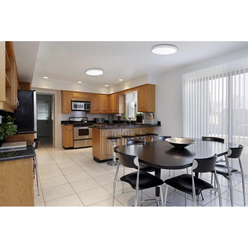 Plafonier LED dimabil SAMER LED/40W/230V 2900-6000K cu telecomandă