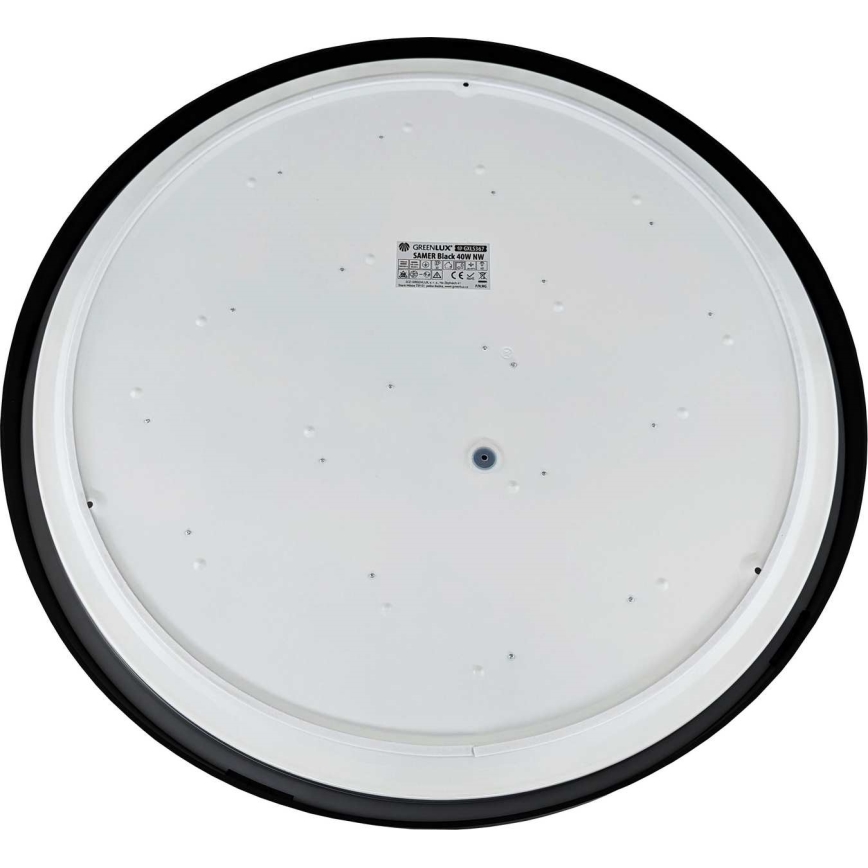 Plafonier LED dimabil SAMER LED/40W/230V 2900-6000K cu telecomandă