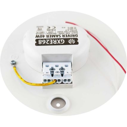 Plafonier LED dimabil SAMER LED/40W/230V 2900-6000K cu telecomandă
