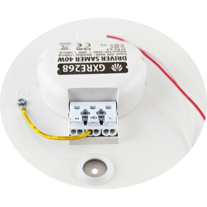 Plafonier LED dimabil SAMER LED/40W/230V 2900-6000K cu telecomandă