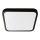 Plafonier LED pentru baie cu cip SAMSUNG LED/18W/230V IP44 6500K 25x25 cm negru