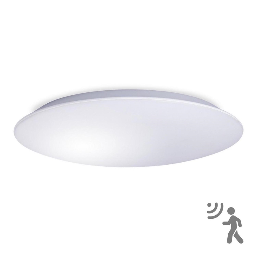Plafonier LED pentru baie cu senzor AVESTA LED/28W/230V 4000K IP54