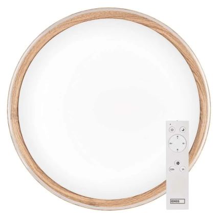 Plafonieră LED dimmabilă ILVI LED/30W/230V 2700-6500K diametru 40 cm bej + telecomandă