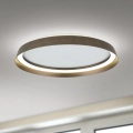 Plafonier LED reglabil MANTA LED/38W/230V 2700/3000/4000K diametru 45 cm maro