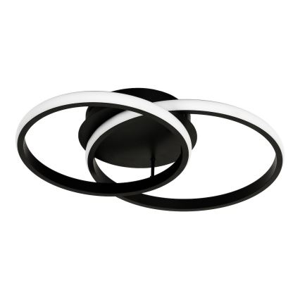 Plafonier LED TITANO LED/12W/230V negru