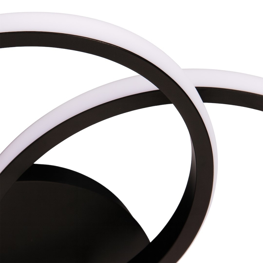 Plafonier LED TITANO LED/12W/230V negru