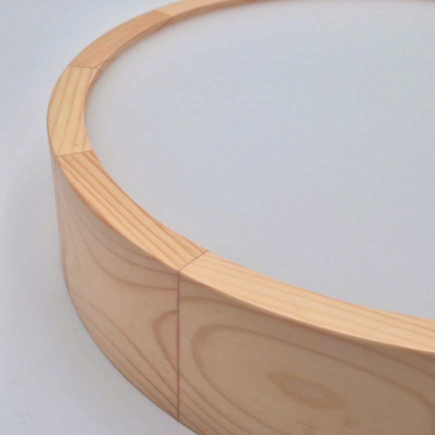 Lustr NATURAL 2xE27/60W/230V Ø 37 cm din pin