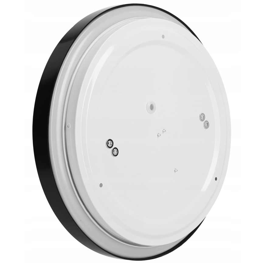 Plafonieră 2x E27, 40W, 230V, Ø 29,5 cm, neagră