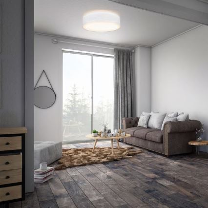 Plafonieră 2xE27/40W/230V, diametru 38 cm, albă