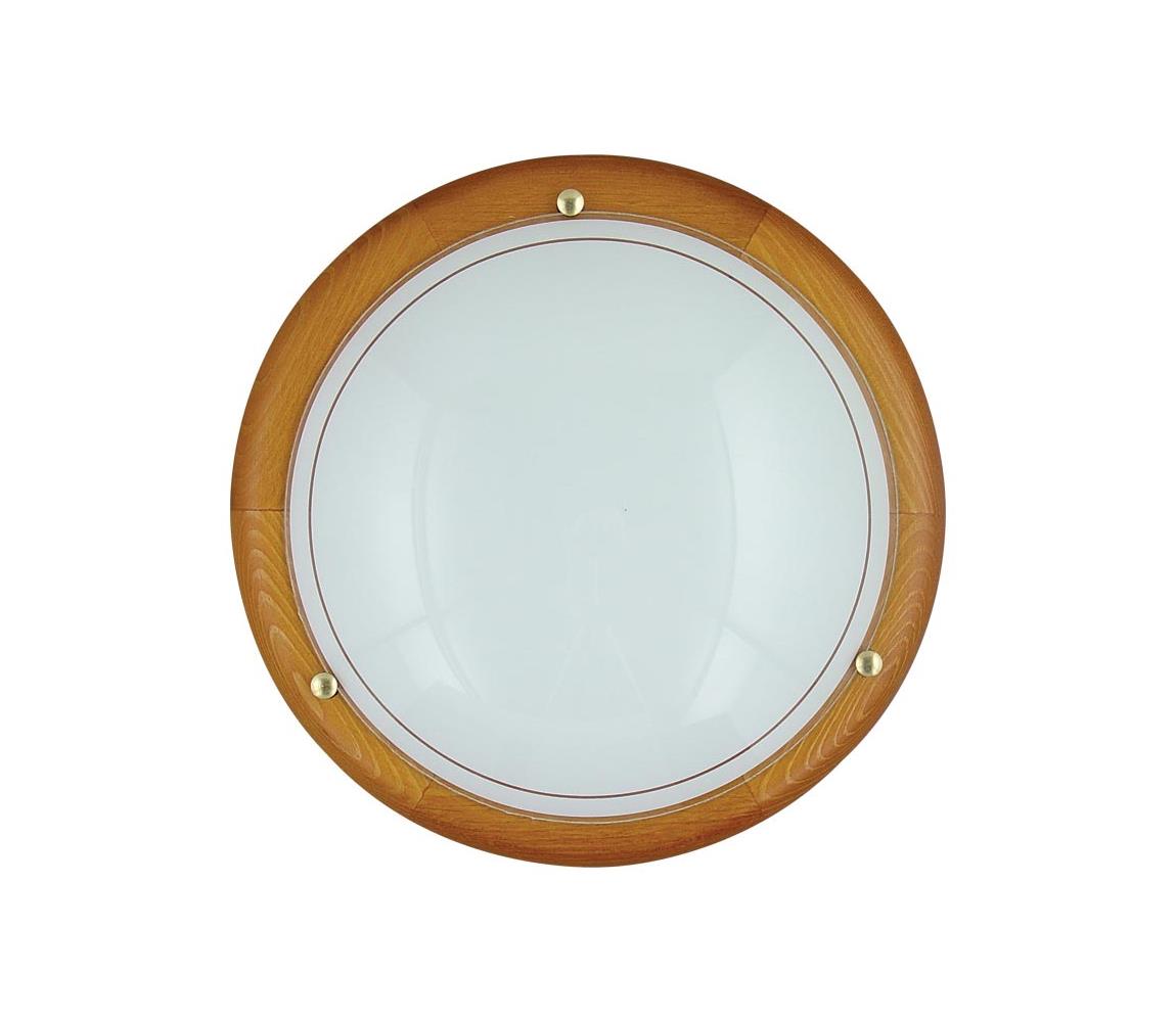 Plafonieră 2xE27/60W/230V cireș