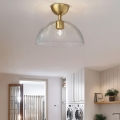 Plafonieră Alora Mood JUDE 1xE27/60W/230V d. 30,5 cm alamă