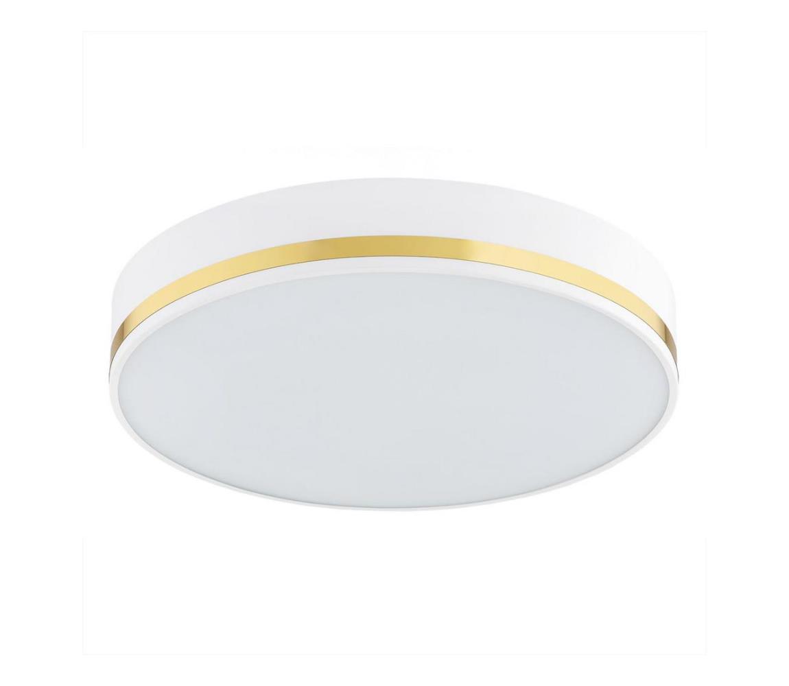 Plafonieră AMORE 2xE27/15W/230V diametru 35 cm albă/aurie Argon 7035