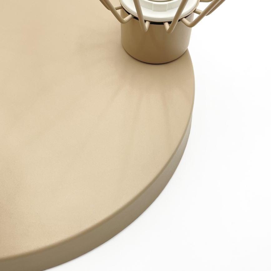 Plafonieră aplicată AUDREY 3xE27/15W/230V bej